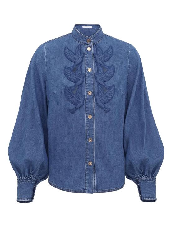 26SS 짐머만 셔츠 8761TS26R BABLU Bay blue