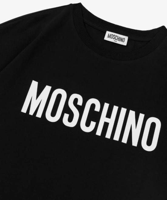 26SS [키즈] 모스키노 원피스 HDV0I1LBA10 60100 Nero black - MOSCHINO