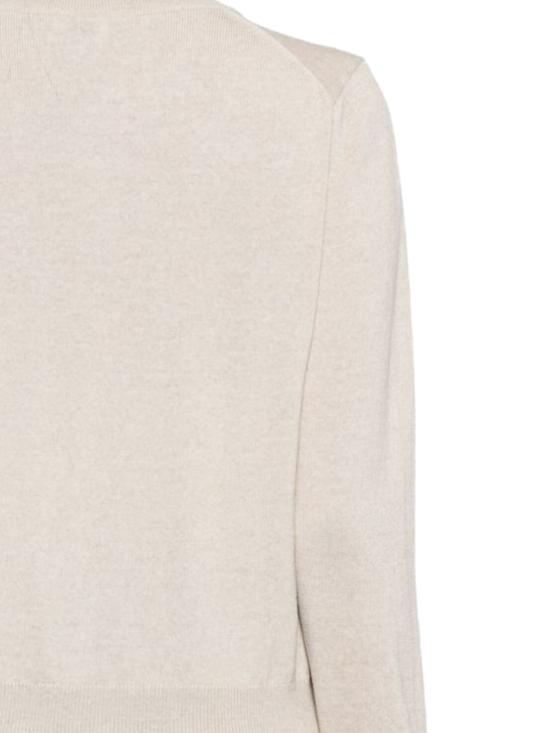 26SS 메종키츠네 베이비 폭스 메리노 레귤러 가디건 PW00502KT1181 H218 LIGHT BEIGE MELANGE - MAISON KITSUNE