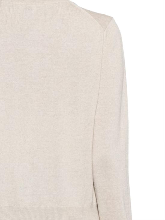 26SS 메종키츠네 베이비 폭스 메리노 레귤러 가디건 PW00502KT1181 H218 LIGHT BEIGE MELANGE - MAISON KITSUNE
