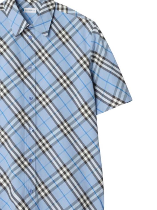 26SS 버버리 레귤러 핏 체크 코튼 셔츠 8123674 X - BURBERRY