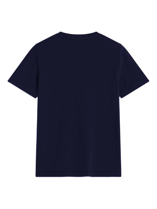 26SS 메종키츠네 폭스 헤드 레귤러 폴로 티셔츠 PW00113KJ7026 0413 Classic navy - MAISON KITSUNE