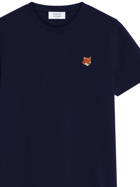 26SS 메종키츠네 폭스 헤드 레귤러 폴로 티셔츠 PW00113KJ7026 0413 Classic navy - MAISON KITSUNE