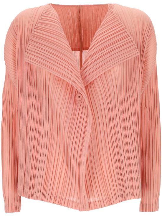 26SS 플리츠플리즈 스웨터 PP66JO262 29 Coral pink