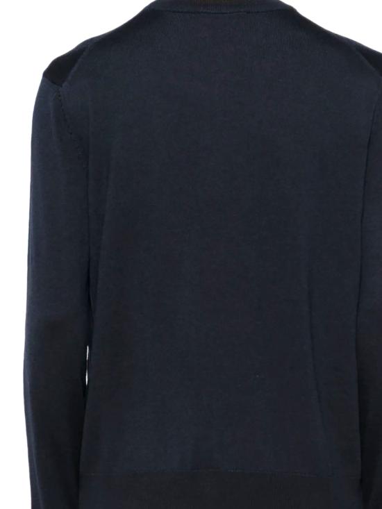 26SS 메종키츠네 폭스 헤드 메리노 레귤러 스웨터 PM00801KT1181 0413 Classic navy - MAISON KITSUNE