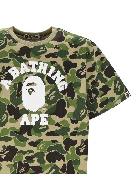 26SS 베이프 반팔 티셔츠 001CSM301011M GREEN Green - BAPE