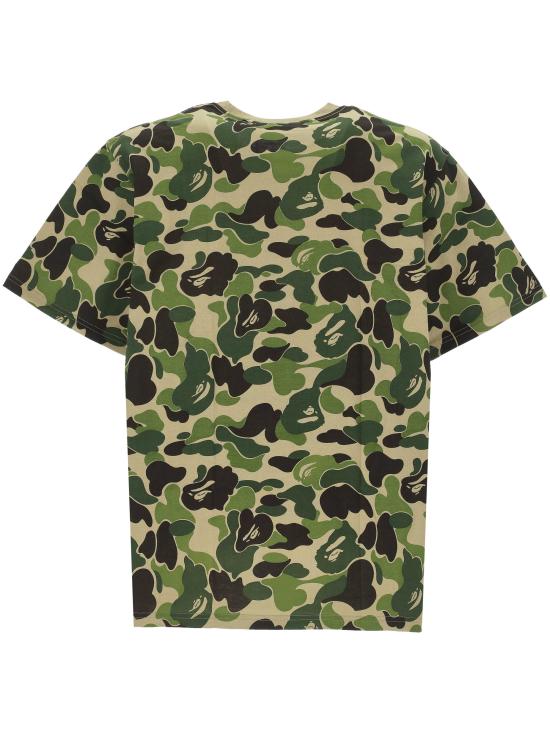 26SS 베이프 반팔 티셔츠 001CSM301011M GREEN Green - BAPE