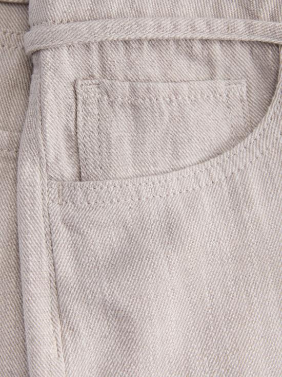 26SS 제이 제이 엑스 엑스 스트레이트 팬츠 12288648 FEATHER GRAY MELANGE - JJXX