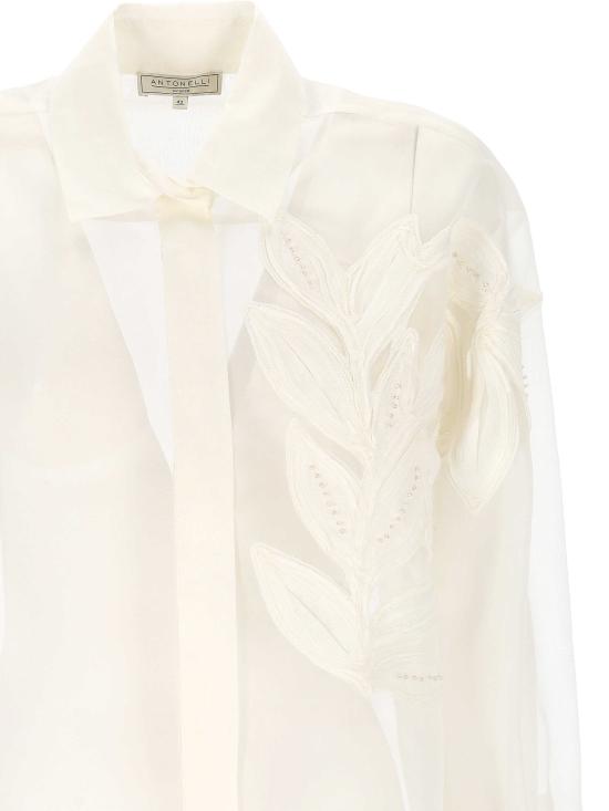 26SS 안토넬리 피렌체 셔츠 Q1876 4105001 001 010 - ANTONELLI FIRENZE