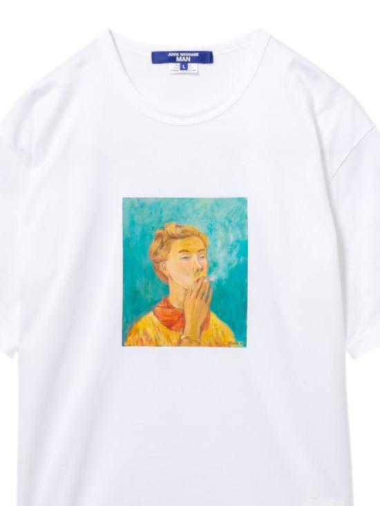 26SS 와타나베 준야 반팔 티셔츠 WQT002 1 White - JUNYA WATANABE