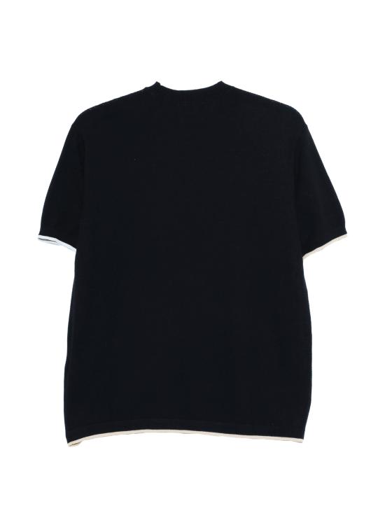 26SS 엠포리오 아르마니 스웨터 EM005529 AF25257FB167 NAVY WAFFLE - EMPORIO ARMANI