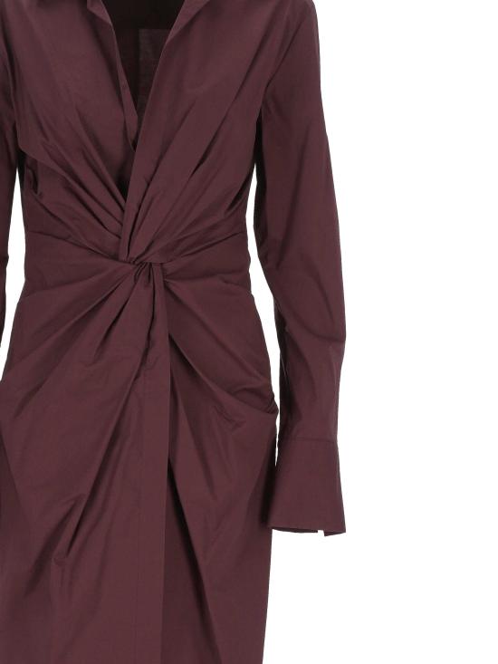 26SS 페데리카 토시 미디 원피스 41218400 Dark Violet - FEDERICA TOSI