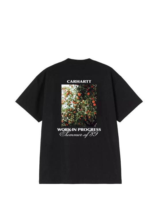 26SS 칼하트 WIP 반팔 티셔츠 I036246 89XXBLACK - CARHARTT WIP