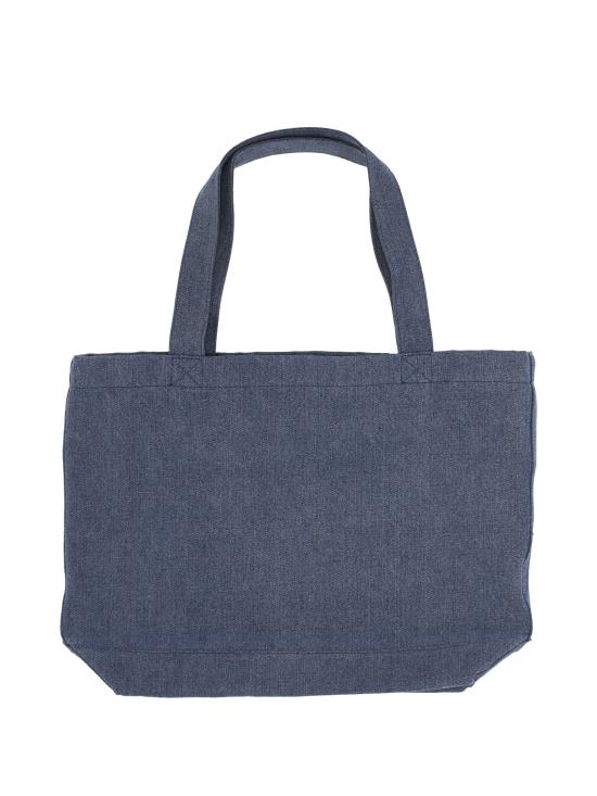 26SS 메종키츠네 토트백 QU05119WW9042 P471 Washed indigo - MAISON KITSUNE