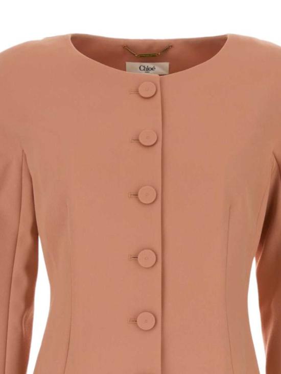 26SS 끌로에 수트 자켓 26UVE34066 266 BLUSHY PINK - CHLOE