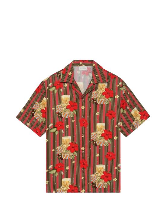 26SS 드롤드무슈 반팔 셔츠 KSH230VI031 PK Pink