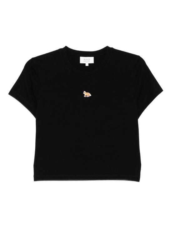 26SS 메종키츠네 베이비 폭스 베이비 티셔츠 PW00111KJ7026 P199 Black