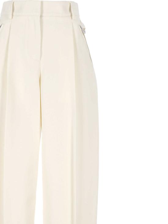 26SS 지방시 스트레이트 팬츠 BW519E 164D105 White - GIVENCHY
