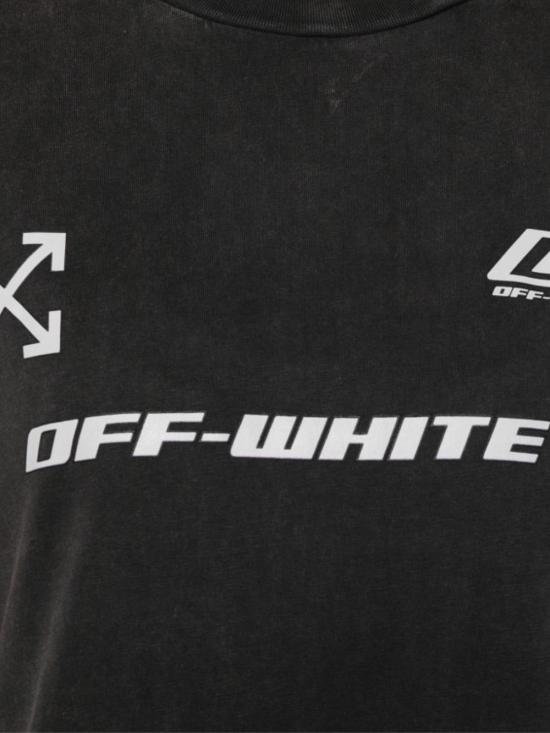 26SS 오프화이트 미디 원피스 2DH00BS26JER001 W027 MARBLE BLACK RODIO - OFF WHITE