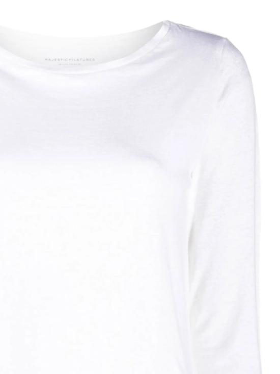 26SS 마제스틱필라쳐 셔츠 E26M011 FTS397001 White - MAJESTIC FILATURES