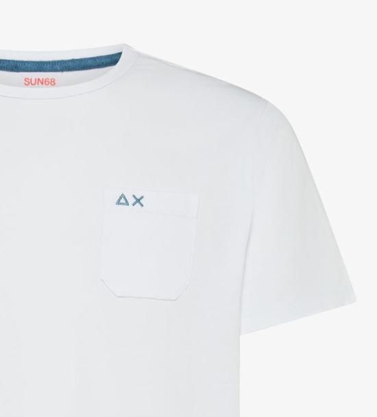 26SS [키즈] 썬 68 티셔츠 T36301 White - SUN 68