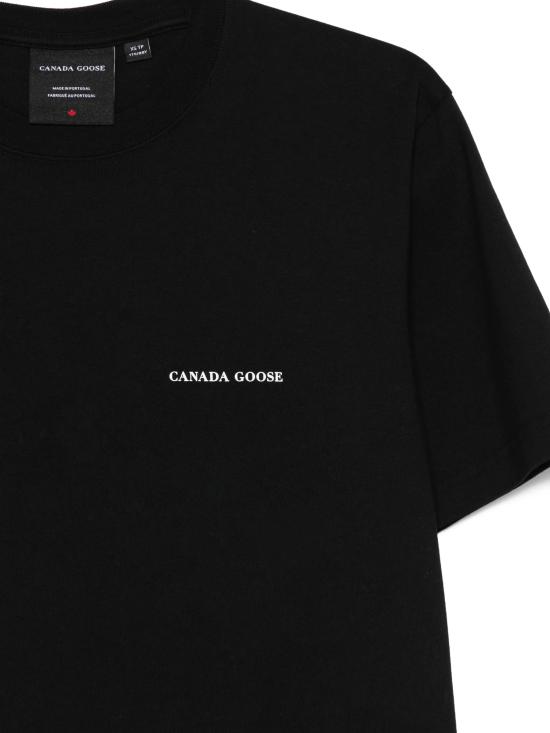 26SS 캐나다구스 반팔 티셔츠 1328M1 9061 Black Noir - CANADA GOOSE