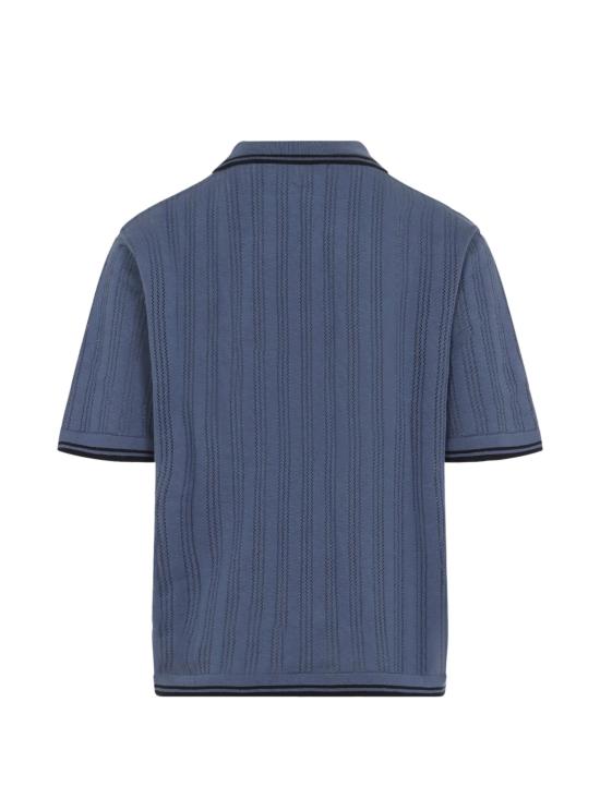 26SS 칼하트 WIP 숏슬리브 램지 폴로 티셔츠 I036168 3QHXXVELVET BLUE DEEP NIGHT - CARHARTT WIP