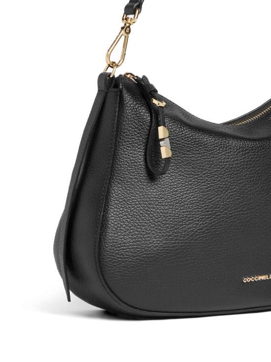 26SS 코치넬리 숄더백 E1U45130201 001 Black - COCCINELLE