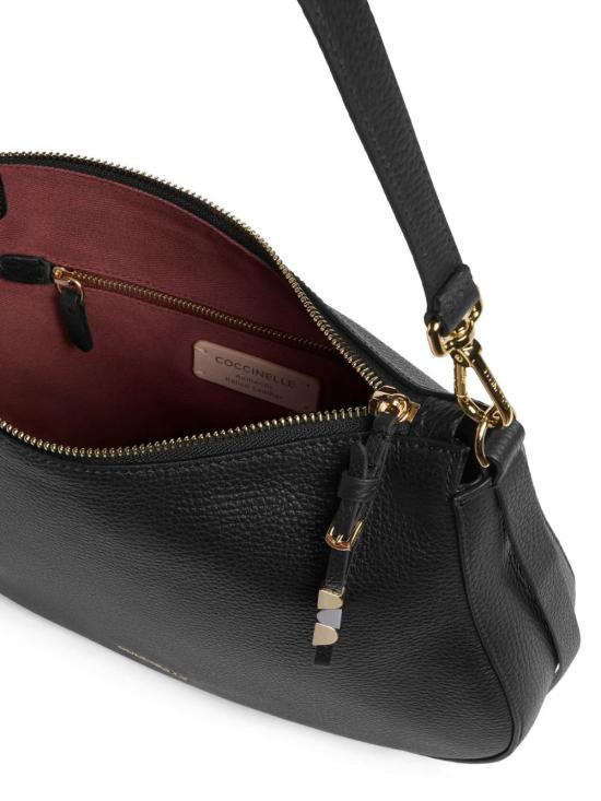 26SS 코치넬리 숄더백 E1U45130201 001 Black - COCCINELLE