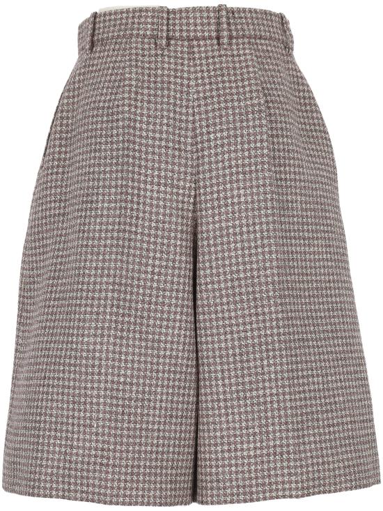 26SS 아뇨나 숏팬츠 T81101X Q1051749 DARK PINK CORALLINE - AGNONA