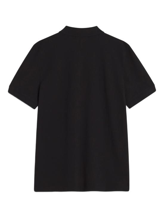 26SS 메종키츠네 폭스 헤드 컴포트 폴로 티셔츠 PM00210KP0001 P199 Black - MAISON KITSUNE