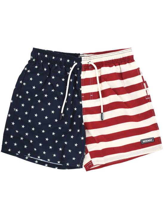 26SS 세바고 숏팬츠 78121FW A03 RED BLUE OFF WHITE