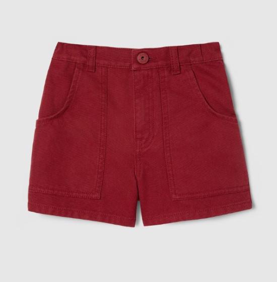 26SS [키즈] 구찌 쇼츠/버뮤다 848995 XDDFG6008 can red glow mix