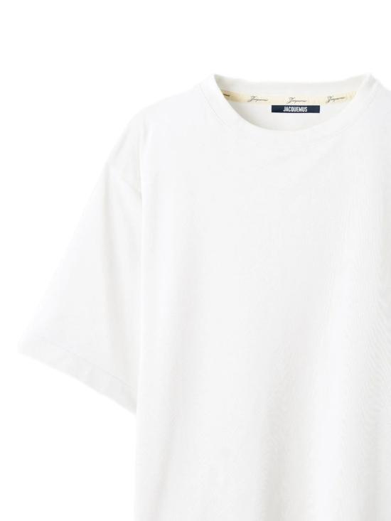 26SS 자크뮈스 반팔 티셔츠 TSW00588AJ00254 100 White - JACQUEMUS