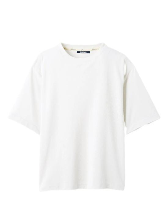 26SS 자크뮈스 반팔 티셔츠 TSW00588AJ00254 100 White