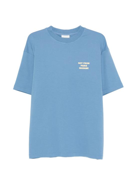 26SS 드롤드무슈 반팔 티셔츠 KTS203CO002 ATBL ATLANTIC BLUE