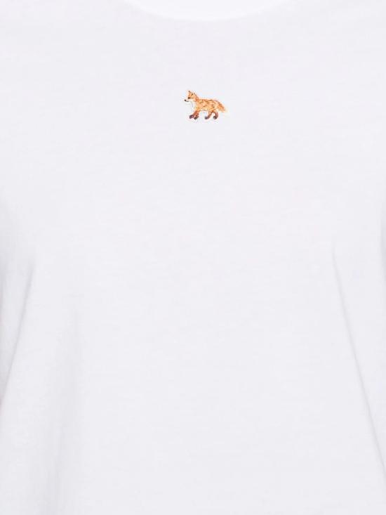 26SS 메종키츠네 베이비 폭스 베이비 티셔츠 PW00111KJ7026 P100 White - MAISON KITSUNE