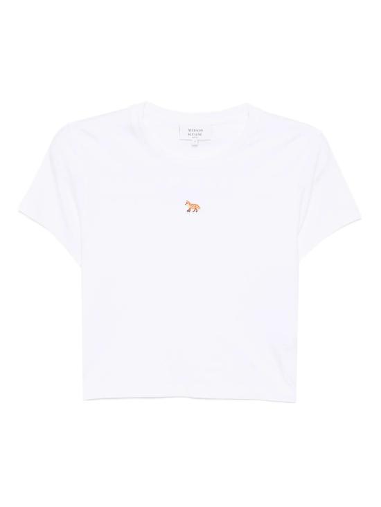 26SS 메종키츠네 베이비 폭스 베이비 티셔츠 PW00111KJ7026 P100 White
