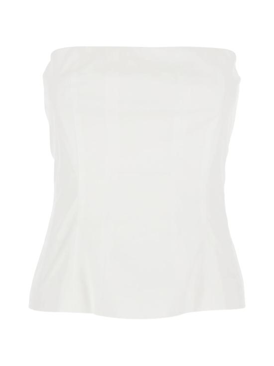 26SS 페데리카 토시 민소매 티셔츠 41360400 01 White