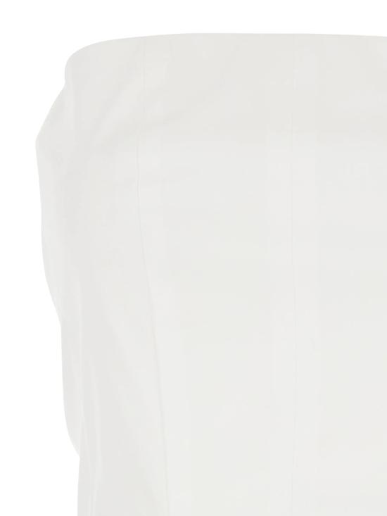 26SS 페데리카 토시 민소매 티셔츠 41360400 01 White - FEDERICA TOSI