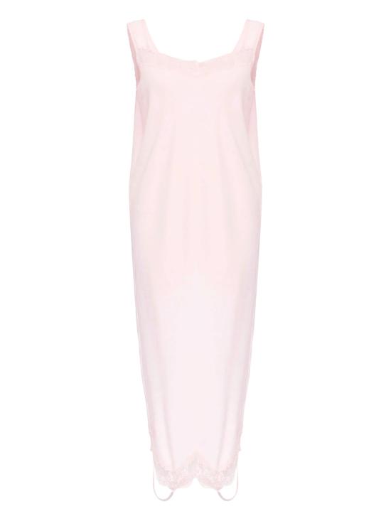26SS MM6 메종마르지엘라 미러드 레이스 슬립 드레스 S52DD0075 M35731231