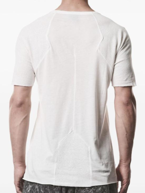 26SS 톰크롬 반팔 티셔츠 MTS93401 OFF WHITE Beige - THOM KROM