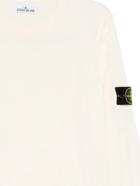 26SS 스톤 아일랜드 스웨터 155100053 S00B2V0093 White - STONE ISLAND
