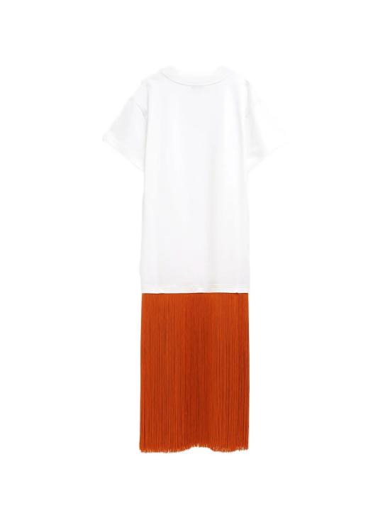 26SS 알라이아 반팔 티셔츠 AA9I0029J103C 000 White - ALAIA