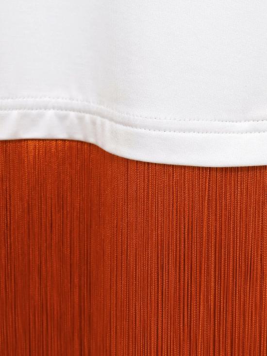 26SS 알라이아 반팔 티셔츠 AA9I0029J103C 000 White - ALAIA