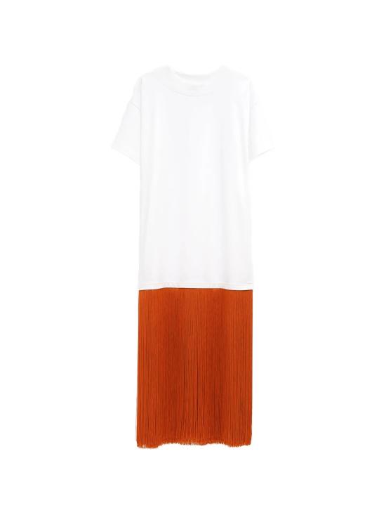 26SS 알라이아 미디 원피스 AA9I0029J103C 000 White