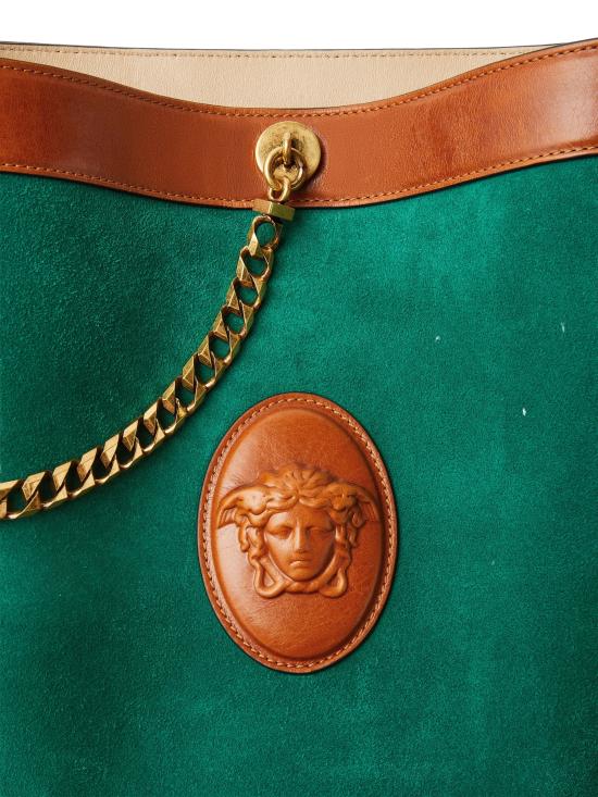26SS 베르사체 숄더백 1023460 1A178502NL7J CUOIO ASSENZIO ORO 82 - VERSACE