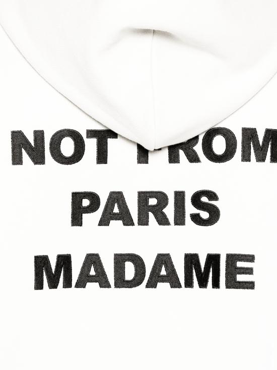 26SS 드롤드무슈 후드 티셔츠 PERMHO162CO127 WT White - DROLE DE MONSIEUR