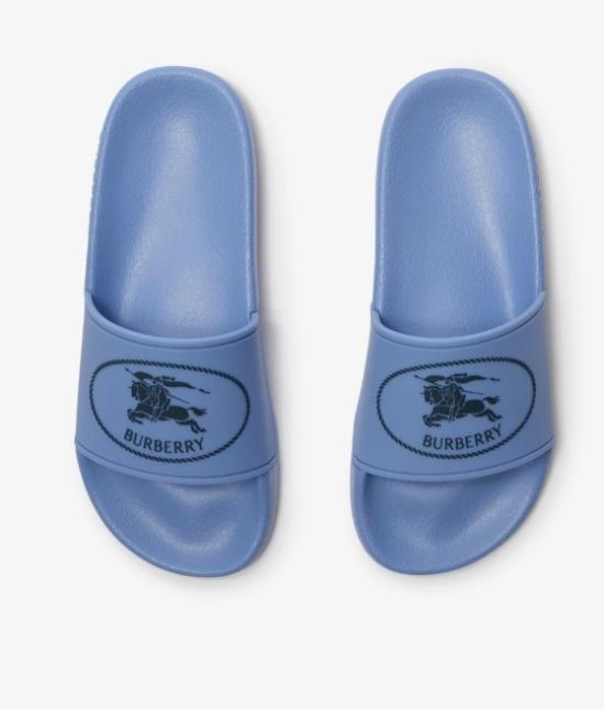 26SS [키즈] 버버리 스니커즈 8124385 X Cornflower blue char - BURBERRY