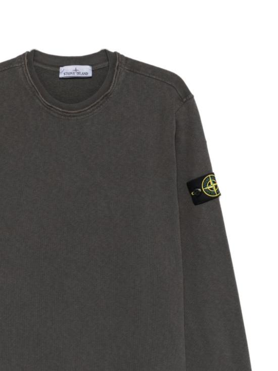 26SS 스톤 아일랜드 긴팔 티셔츠 156100034 S0060V0165 Charcoal - STONE ISLAND